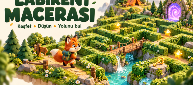 labirent oyunu ilkokul maarif modeli